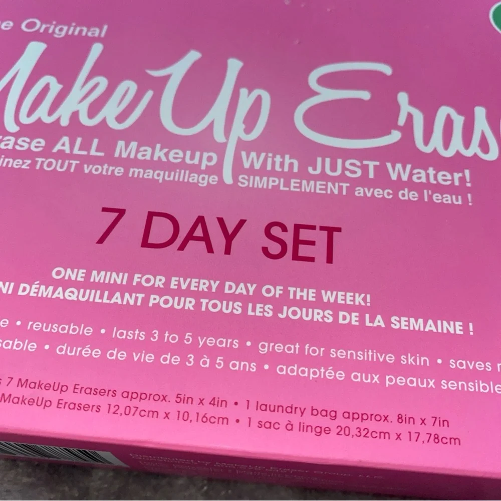 MakeUp Eraser 7 Day Set - Pink‎